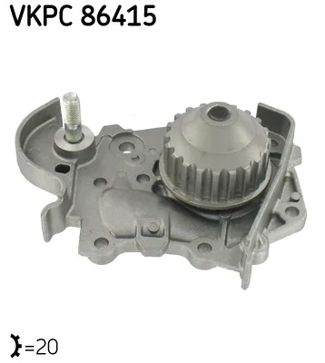 Водна помпа, охлаждане на двигателя SKF
